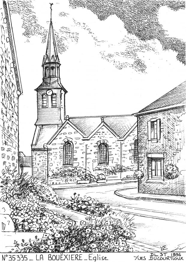 N 35335 - LA BOUEXIERE - église
